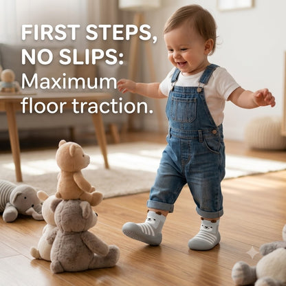 Infant Baby Toddler Knitted Sock Shoes Cute Slip Shoes